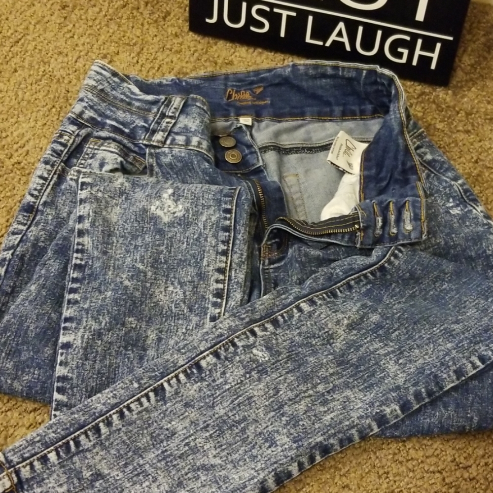 NWOT ChiQle denim size 13 really skinny jeans
